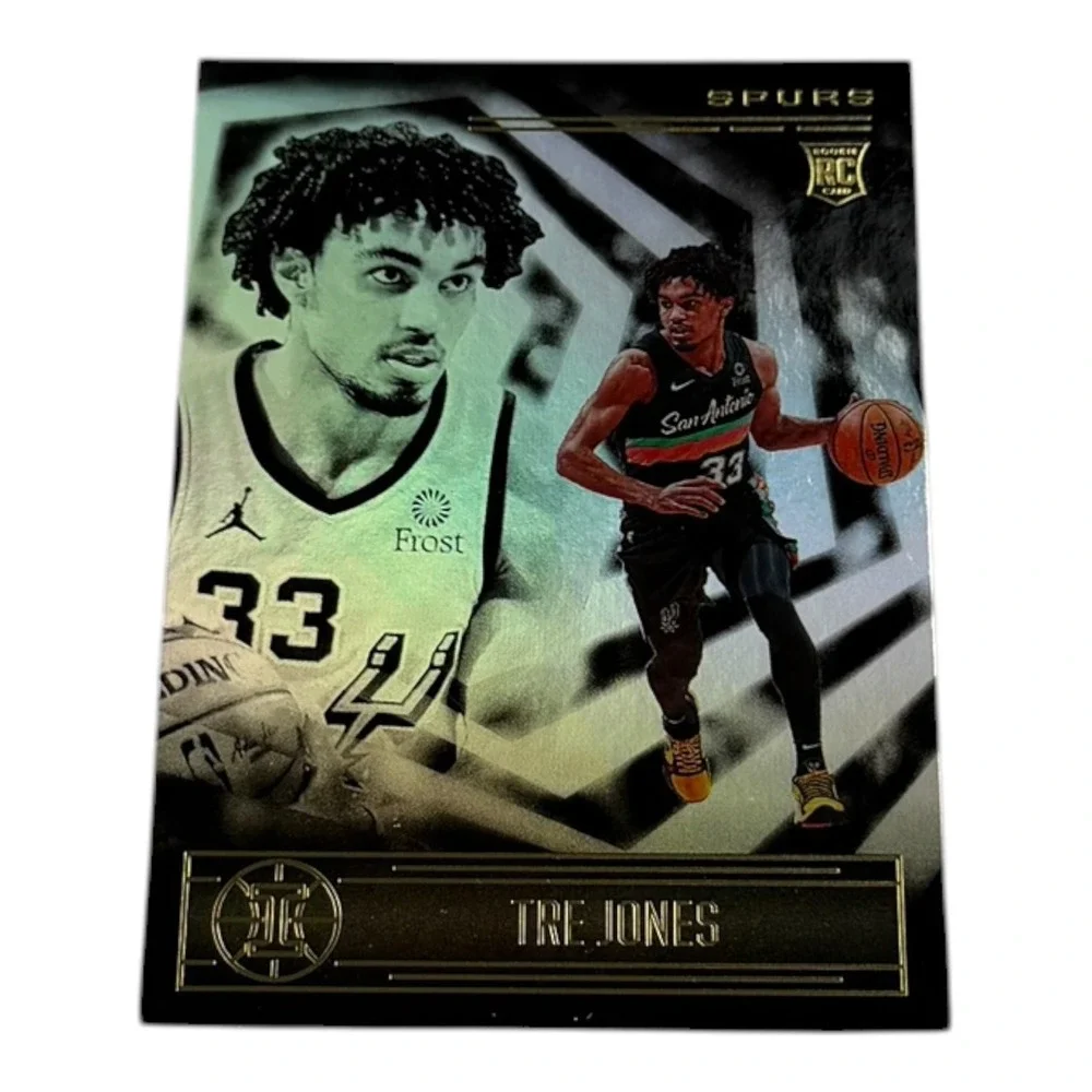 2020-21 Panini Illusions Tre Jones Rookie‎ Card RC No 198 San Antonio Spurs NBA
